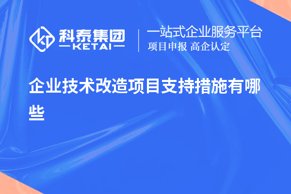 企業(yè)<a href=http://www.tensang.com/fuwu/jishugaizao.html target=_blank class=infotextkey>技術(shù)改造</a>項目支持措施有哪些
