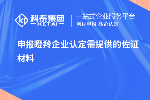 申報<a href=http://www.tensang.com/fuwu/dengling.html target=_blank class=infotextkey>瞪羚企業認定</a>需提供的佐證材料