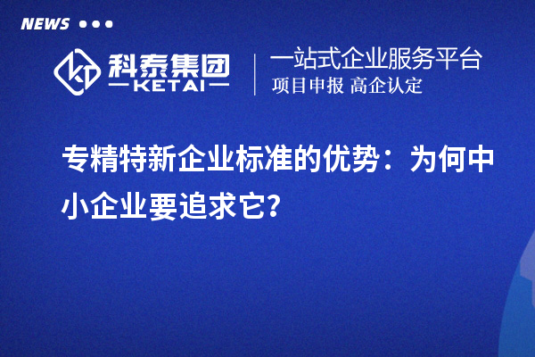 專精特新企業標準的優勢：為何中小企業要追求它？